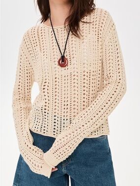 NWT Z Supply Upland Sweater in Island Coconut